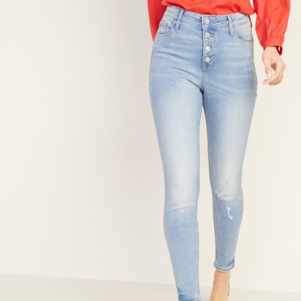 New! Old Navy Rockstar Skinny Jeans